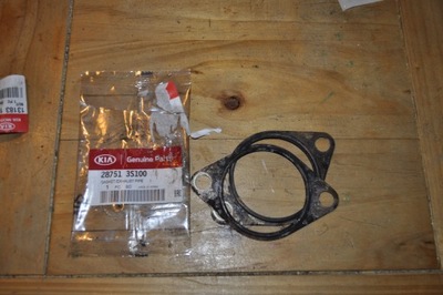 Прокладка труби випускної kia hyundai 287513s100 фото №1