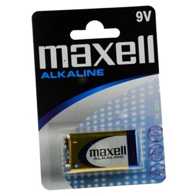 *BATERIA ALKALICZNA MAXELL ALKALINE 6LR61 9V