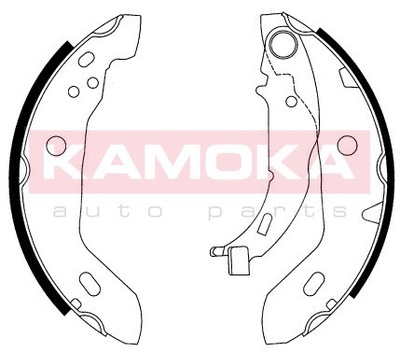 КОЛОДКИ ТОРМОЗНЫЕ KAMOKA JQ202042