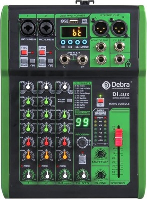 Mikser dźwięku przenośny D Debra Audio Pro