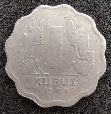 0247 - Turcja 1 kurusz, 1944