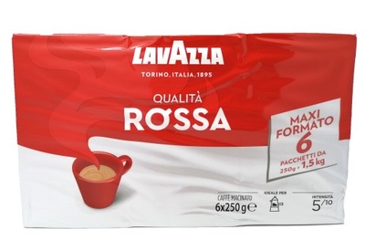 Kawa mielona Lavazza Rossa 1500 g