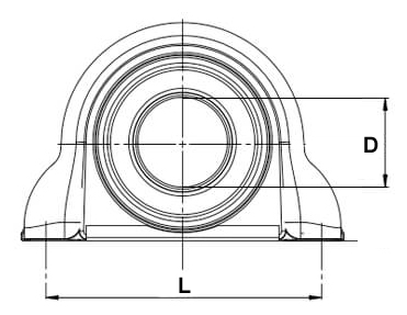 Опора вала toyota hiace 2005-2013, подшипник ntn фото №1