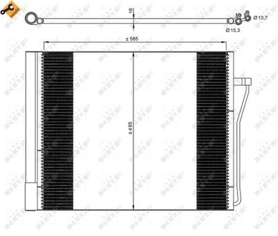 350077 AUŠINTUVAS KLIMAT. BMW 