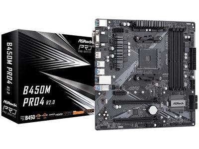 Płyta główna ASROCK B450M Pro4 R2.0