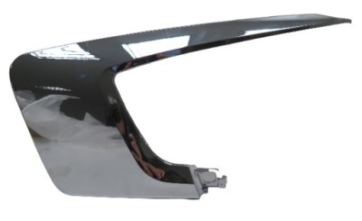 Mitsubishi asx 16- молдинг накладка бампера передній хром ліва фото №1