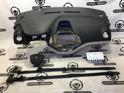 Renault captur lift приборная панель консоль подушка безопасности ремни фото №1