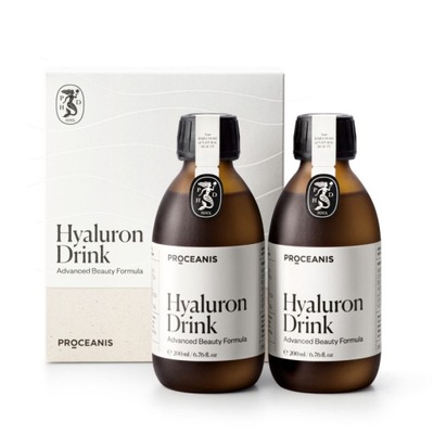 PROCEANIS Hyaluron Drink KWAS HIALURONOWY 2x200ml