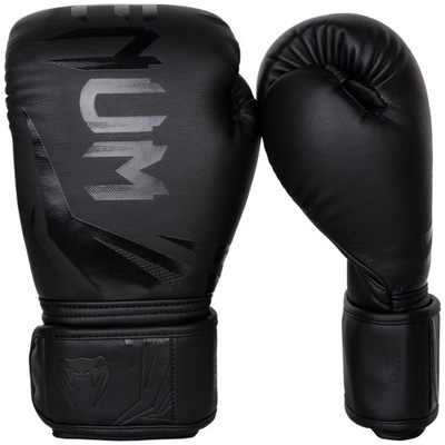 Venum Rękawice bokserskie Challenger 3.0 Czarne/Czarne 12oz