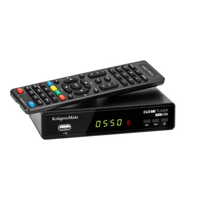 Dekoder DVB-T2 H.265 HEVC Kruger&Matz