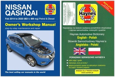 NISSAN QASHQAI (2014-2020) MANUAL REPARACIÓN HAYNES +GRATIS 24H  