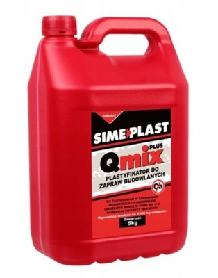 Plastyfikator do zapraw SIMEPLAST QMIX PLUS 5 kg