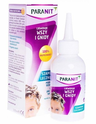 Szampon leczniczy na wszy i gnidy Paranit 100ml