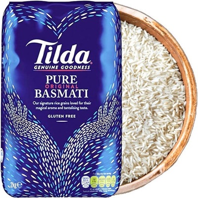 Indyjski Ryż Basmati Czysty Bezglutenowy 2kg TILDA