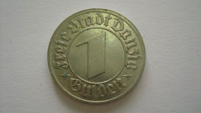 1 gulden 1932 Gdańsk WMG stan 2+