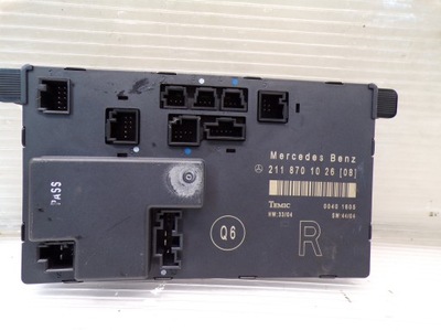 Модуль двері mercedes-benz оригінальний номер 2118701026 фото №1