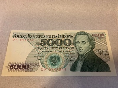 5000 ZŁOTYCH 1982 DP 5947241