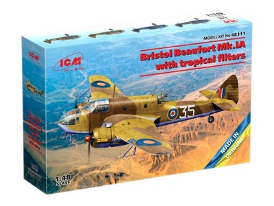ICM 48311 Beaufort Mk.IA with Tropical Filter 1/48