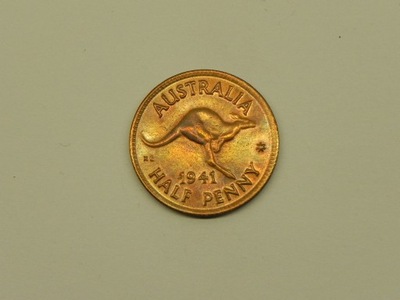 47166/ 1/2 PENNY 1941 AUSTRALIA