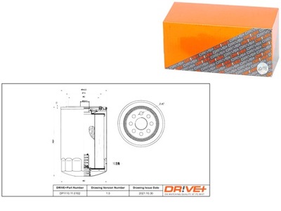 Drive+ фильтр масла iveco дизель 3.0 19- daily vi фото №1