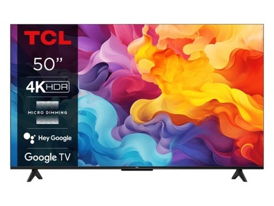 TV LED 50" TCL 50V6B 4K UHD HDR Smart GoogleTV Android WiFi Bluetooth