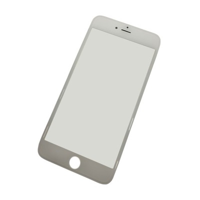 iPhone 6 Plus Biały Szybka Szyba Ramka Klej OCA