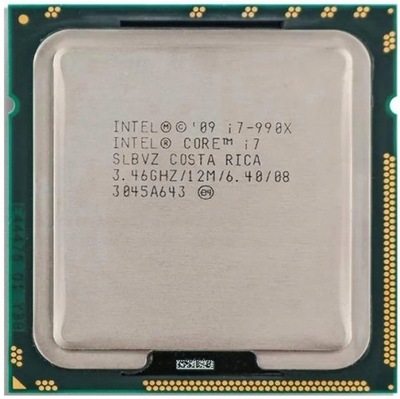 Procesor Intel Core i7-990X 6 rdzeni 12 wątków 3,4 GHz LGA 1366 12MB Cache