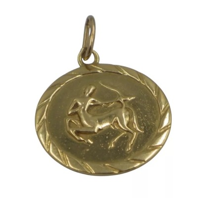 ZAWIESZKA STRZELEC ZODIAK ZŁOTO 750 3,80G