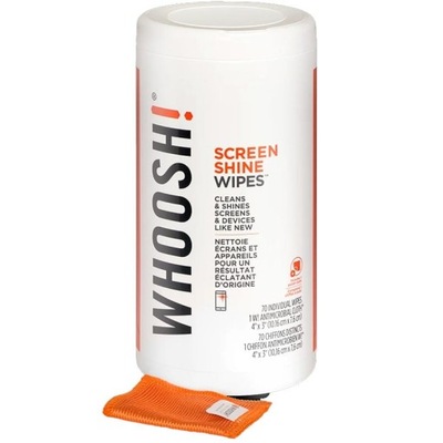 Whoosh Wipes - chusteczki do czyszczenia ekranów (