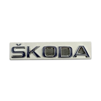 PEGATINAS METALICZNE PARA COCHES SKODA CITIGO SUPERB SCALA KODIAQ 15X2.8CM  