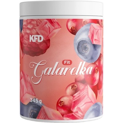 Galaretka dietetyczna KFD 345g o smaku Owoców skandynawskich