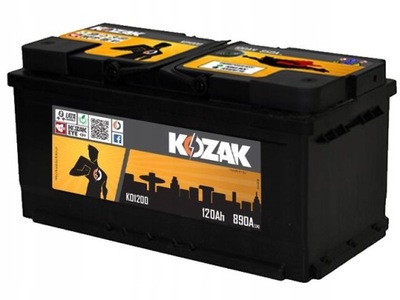 BATTERY KOZAK KO1200 120AH/950A [SAE] 120AH  