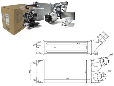 ІНТЕРКУЛЕР NISSENS 0384L9 167013N PE4337