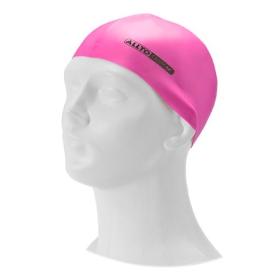 CZEPEK PŁYWACKI SILIKON RÓŻOWY ALLTOSWIM SC203