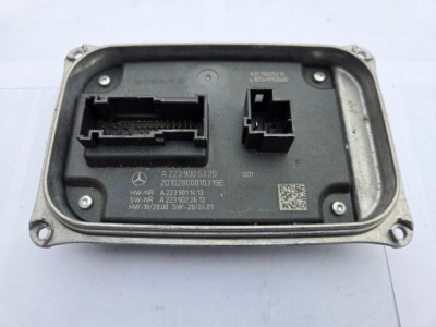 Перетворювач модуль лампи full led mercedes eqe eqs a2239005320 легальний ! фото №1