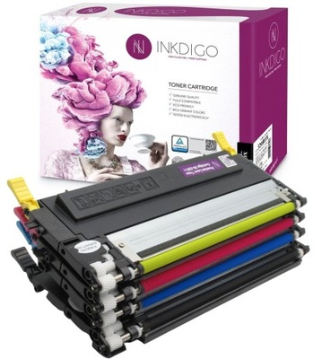 KOMPLET do SAMSUNG CLP-320 325 CLX-3185 CMYK 4szt