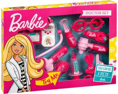 BARBIE ZESTAW MAŁY LEKARZ DOKTOR