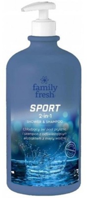 FAMILY FRESH ŻEL POD PRYSZNIC SPORT 1000ML