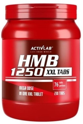 Activlab HMB 1250 XXL Tabs antykatabolik 230 tabl