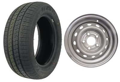 RUEDA PARA REMOLQUE AFUSTE WR301 195/50R13C 5.50JX13 5X112 ET30 LLANTA + NEUMÁTICO  