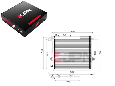 CONDENSADOR DE ACONDICIONADOR JPN  