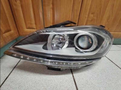 Лампа передняя перед lancia delta iii линза led фото №1