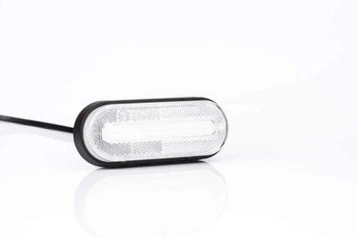 Лампа лампа габаритна діодна led 12/24v білий фото №1