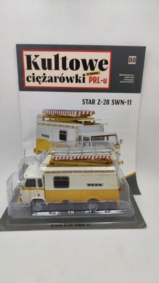 STAR Z-28 SWN-11 1980 Kultowe ciężarówki nr80 1:43 DeAgostini