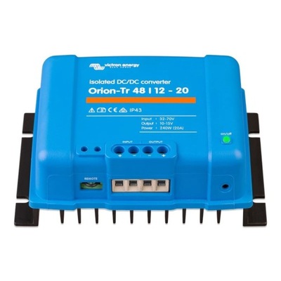 VICTRON ENERGY ПЕРЕТВОРЮВАЧ ORION-TR DC-DC 48/12-20A 240W ISOLATED