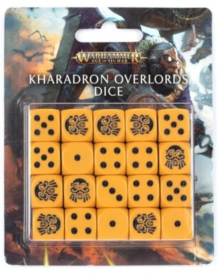 Warhammer KHARADRON OVERLORDS DICE SET