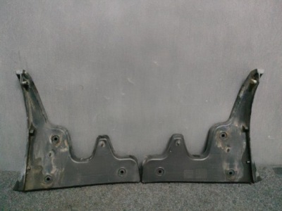 Audi a6 c6 sedan направляющая бампера l+p задняя фото №1