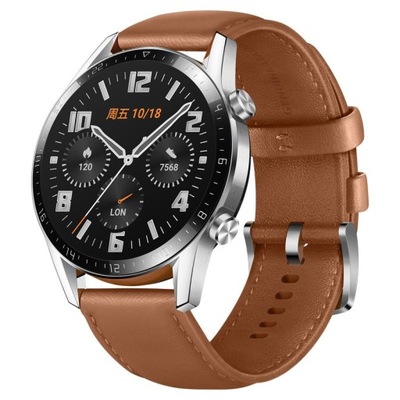 Smartwatch Huawei Watch GT 2 brązowy 46mm
