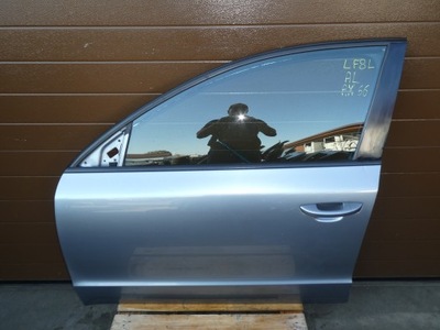 Полный дверь левая перед lf8l skoda superb ii фото №1