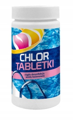 TABLETKI CHLOR DO BASENU CHEMIA BASENOWA 1KG